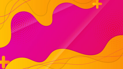 Abstract colorful background with modern minimal covers design. Colorful geometric background, vector illustration.