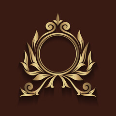 Retro Vintage Insignias. logo border