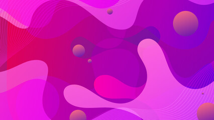 Modern abstract background with minimal geometric background and dynamic shapes composition