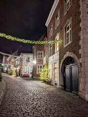 Weihnachtliche Altstadt der Kupferstadt Stolberg