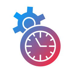 Time Management Icon Style