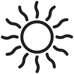 Sun Icon Vector