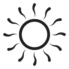 Sun Icon Vector