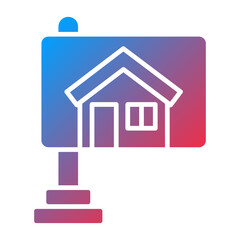 House Direction Icon Style