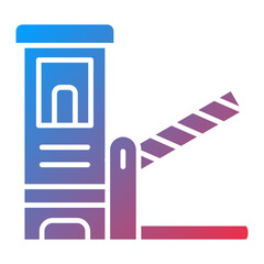 Toll Road Icon Style