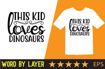 Dinosaur svg t shirt design