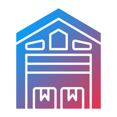 Warehouse Icon Style