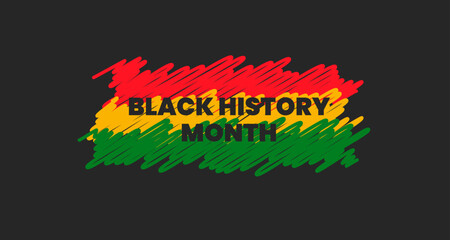 black history month background. African American History or Black History Month. Celebrated annually in February in the USA and Canada. black history month 2023