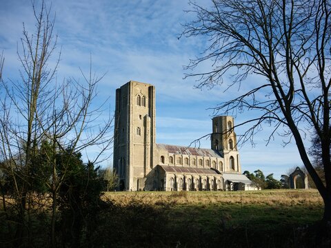 Wymondham Abbey In Winter