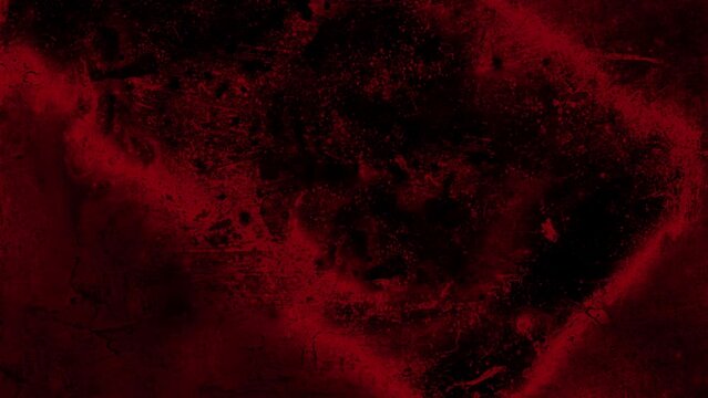 Red grunge background in motion