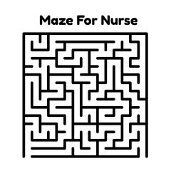Maze For Nurse
