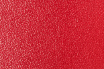 The Red leather texture as background.