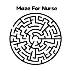 Maze For Nurse