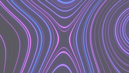 wellenförmige neonfarbende Linien - Verbindungen, Hintergrund, Reaktion, Dynamik, Design,...