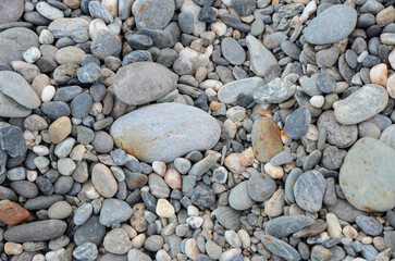 pebbles by the sea
