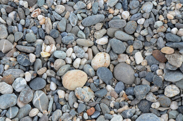 pebbles by the sea