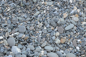 pebbles by the sea