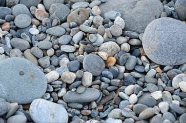 pebbles by the sea