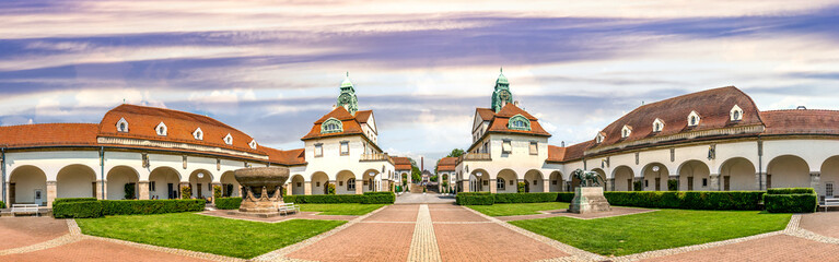 Sprudelhof, Bad Nauheim, Hessen, Deutschland 