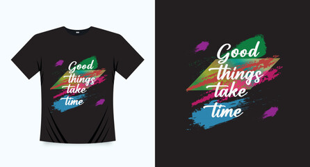 Typography t-shirt design template