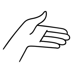 hand gesture index finger