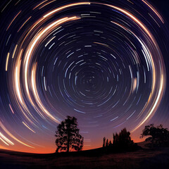 Beauty of startrails