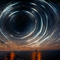 Beauty of startrails