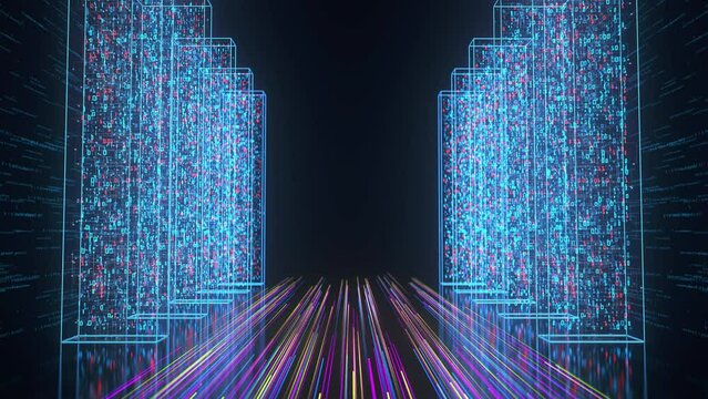 4k video Data Tower