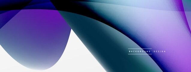 Fluid color abstract background. Liquid gradients, wave pattern. Trendy techno business template for wallpaper, banner, background or landing