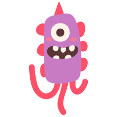Happy monster