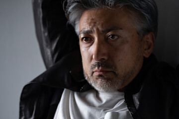 Obraz premium グレイヘア・男性