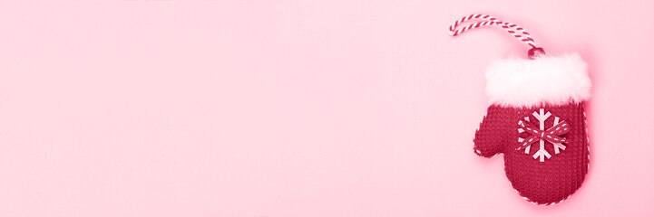 Trendy color 2023. Via magenta color background