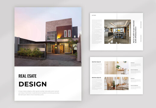 Real Estate Brochur Layout