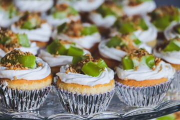 canape with salmon