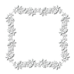 Frame, in the style of an ornament, Vector illustration eps 10, Art.	