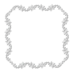 Frame, in the style of an ornament, Vector illustration eps 10, Art.	