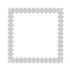 Frame, in the style of an ornament, Vector illustration eps 10, Art.	