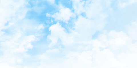 Beautiful cloud with blue sky nature background. Landscape of the clear sky