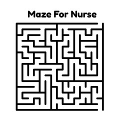 Maze For Nurse