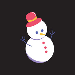 Snowman logo design