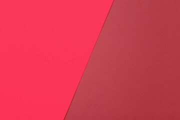 two-tone paper background of trendy color of the year 2023