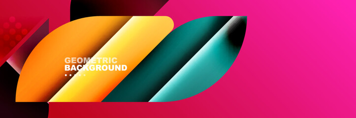 Obraz premium Abstract background with trendy dynamic effect. Motion vector Illustration. Vector Illustrations For Wallpaper, Banner, Background, Card, Book Illustration, landing page