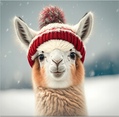 winter llama