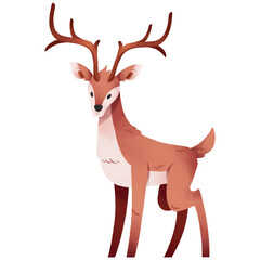 horn deer