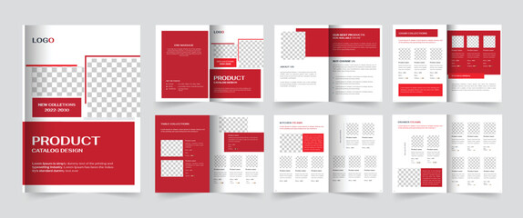 Product Catalog design template , catalog design - obrazy, fototapety, plakaty