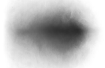 Fototapeta premium Abstract black puffs of smoke swirl overlay on transparent background pollution. Royalty high-quality free stock PNG image of abstract smoke overlays on white background. Black smoke swirls fragments