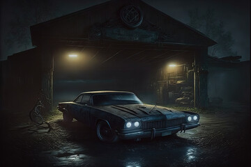 Old Haunted House - Garage