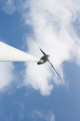 Naklejka na ściany i meble Windkraft in Deutschland