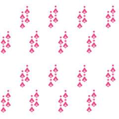 Modern geometric vector seamless pattern. Background isolated. Digital drawn illustration. Can be used as textile fabric or wallpaper, cards, invitations, decorative paper