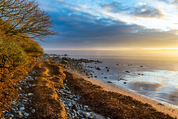 Sunrise at Penrhos Nature Park, Isle of Anglesey, North Wales 